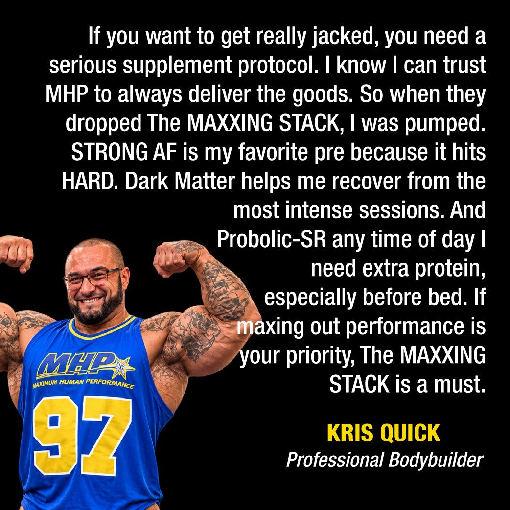 Kris Quick, Professional Bodybuilder: If you want to get really jacked, you need a serious supplement protocol.