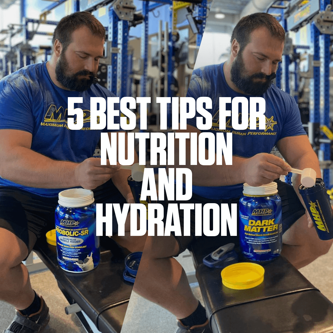 The 5 Best Tips in Nutrition & Hydration for All Athletes