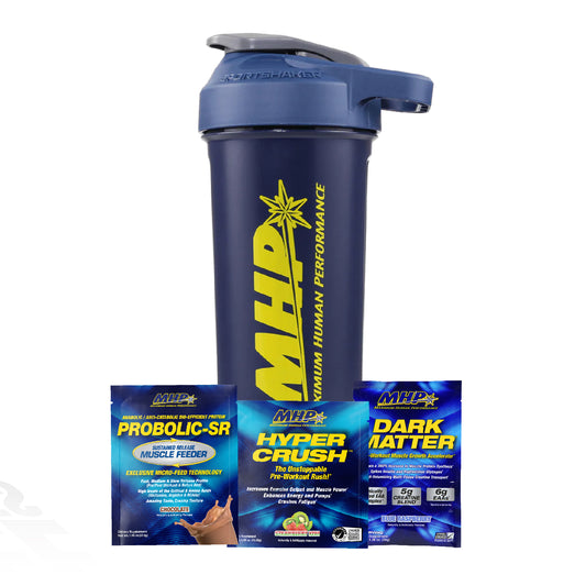 3 FREE SAMPLES + I Am Strong Shaker - Hyper Crush + Probolic + Dark Matter