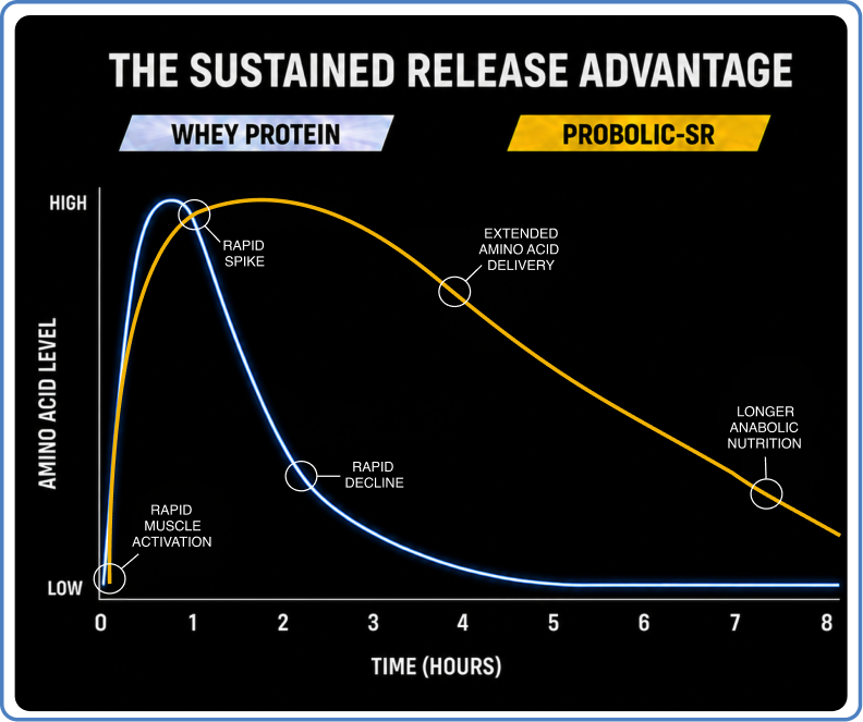 The sustained release advantage chart