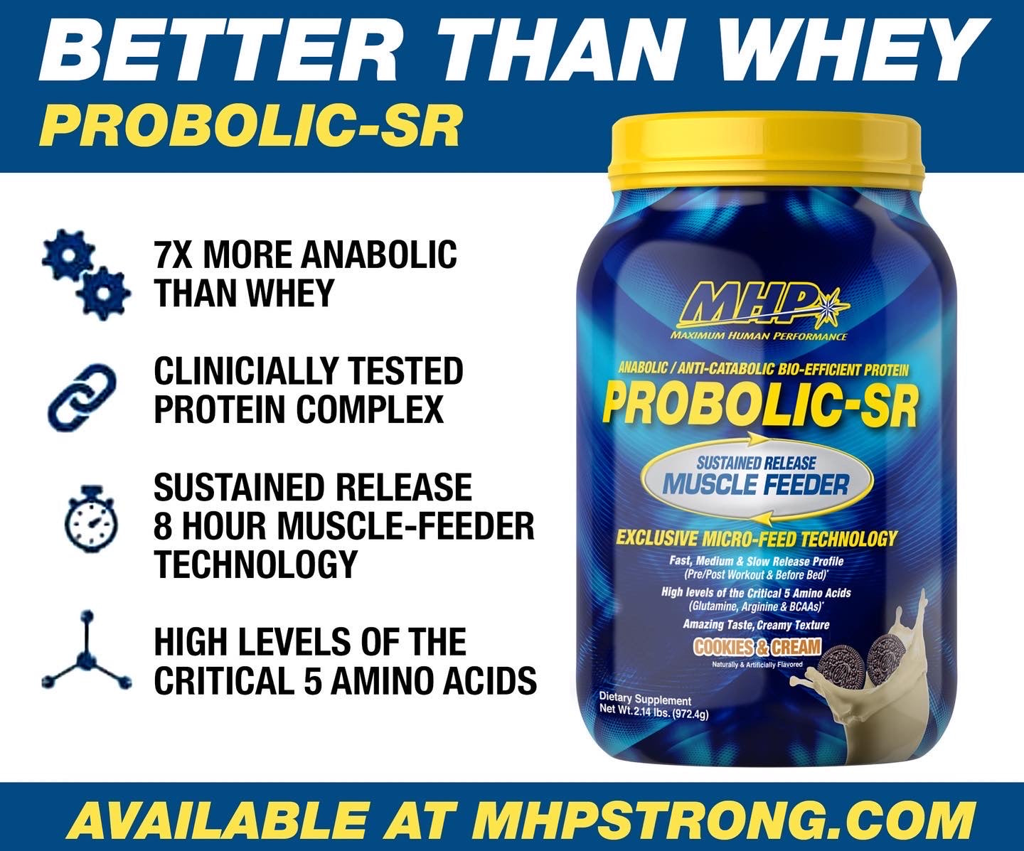 Elite: Probolic-SR  2lb Muscle Feeding Protein