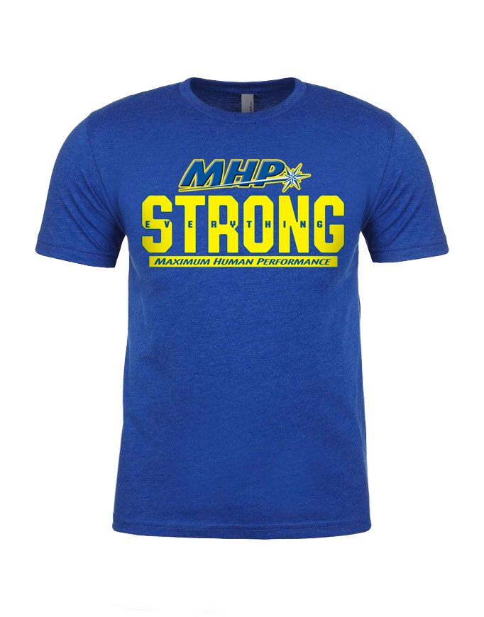 Blue Strong Everything Tee