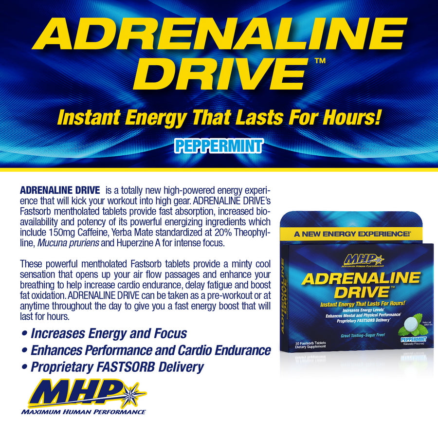 Adrenaline Drive: Fast Acting Energy Mint