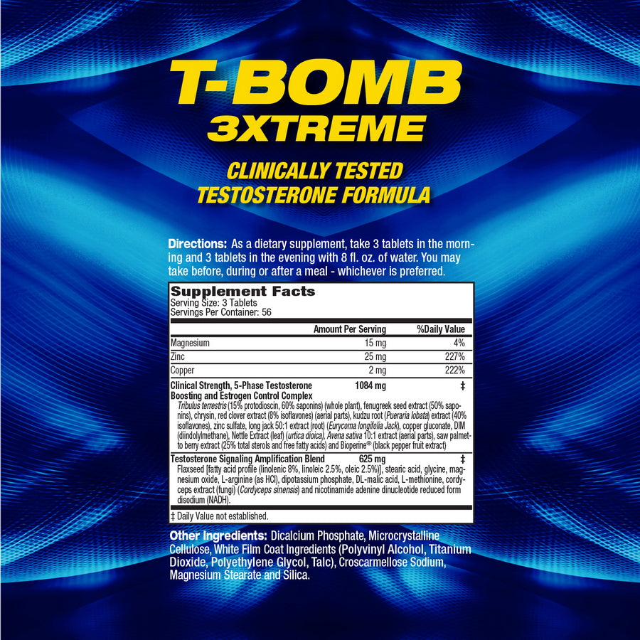 T-Bomb SUPPLEMENT FACTS