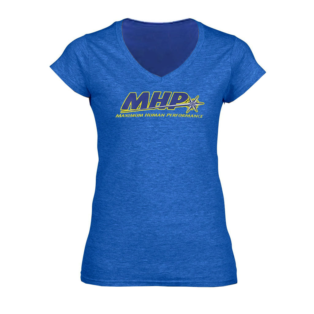 MHP Women's I AM STRONG V-Neck T-Shirt